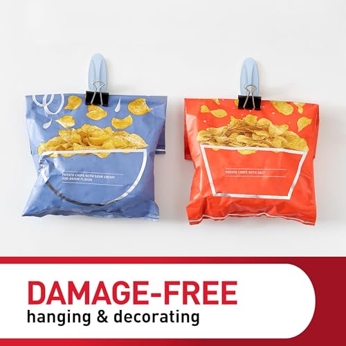 Image of Command Medium Designer Hooks, 9 Hooks, 12 Strips, Sky