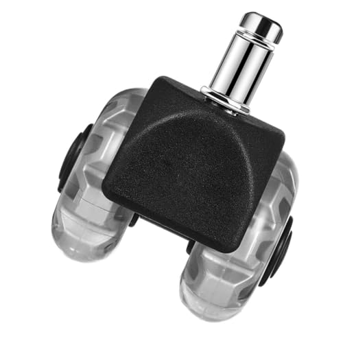 Veemoon Accessori Ergonomici Con Rotelle Per Sedie Da Ufficio Ruote Di Ricambio Resistenti Per Computer Da Scrivania E Per La Casa