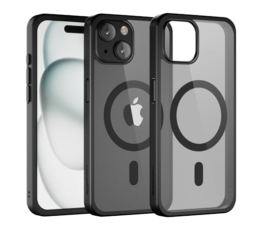 amazon basics iPhone 15 Plus Case, Compatible with MagSafe, Military-Grade Protection, Yellowing Resistant, Scratch-Resistant TPU Back, Magnetic Phone Case for iPhone 15 Plus, Frosted Black (B0CZT5W61B) Amazon Price History, Amazon Price Tracker