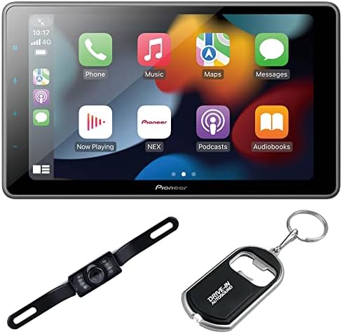 Pioneer DMH-WT3800NEX 9" Digital Media Receiver & Android Auto/Apple CarPlay w/License Plate Camera