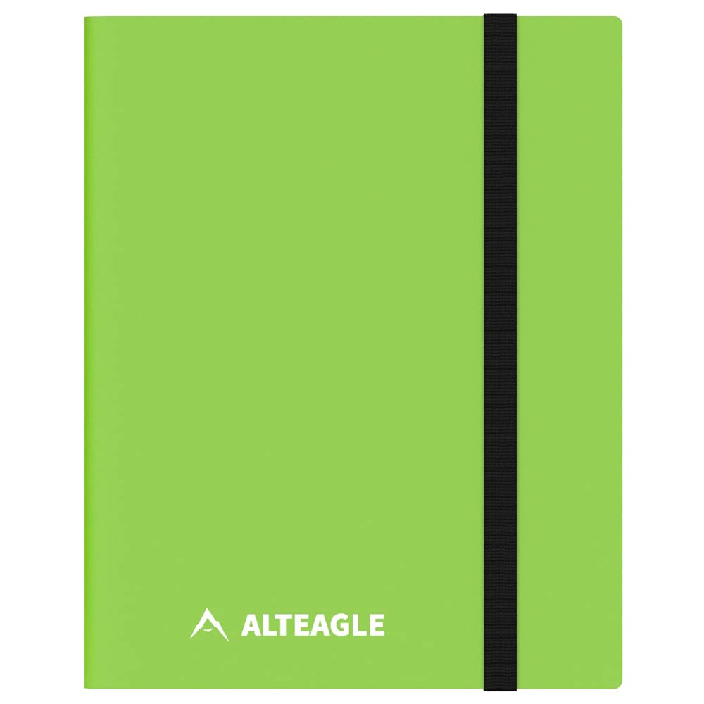 Amazon.com: Alteagle 9 Pocket Trading Card Binder, 360 Side Loading Pocket  Album for TCG (Green) : Toys & Games