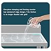 Freestanding Stainless Steel With Faucet Prep and Utility Vanity Indoor Outdoor Bowl Commercial Restaurant Kitchen Sink Set with Countertop and Storage Shelves 80*50*80cm/31.5*19.7*31.5in leftgroove - Image 5