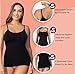 2025 All Day Shaping Comfort Stretch Camisole - Women Shapewear Tummy Control Camisole, Scoop Neck Tanktops (Black,2XL)