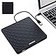 ORIGBELIE Externes DVD Laufwerk, USB 3.0 Typ-C Ultra Slim 13 mm Externer DVD Brenner Tragbares CD-DVD +/-RW Drive, Externes CD Laufwerk für Laptop PC Windows 11/10/8/7 Linux Mac OS (Schwarz)