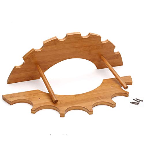 Soporte para 6 Botellas de Vino en Bambu miniatura 6