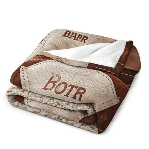 Couverture micro polaire imprimé vache marron et blanc 152x203 cm - 5