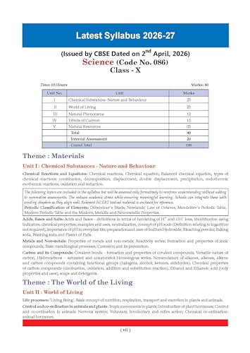 Image of Oswaal CBSE & NCERT One for All Class 10 | Science | Based on Syllabus (April 2026) |NCERT & Competency-based questions| For 2027 Exam | With Oswaal AI