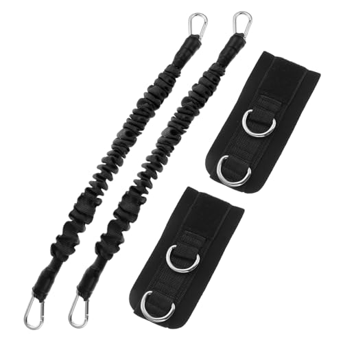BESTonZON Profesional de Bandas de Resistencia de Tubo para Entrenamiento Portátil Accesorio de Fitness para Piernas y Tobillos Ejercicio Elástico para Hombres y Mujeres
