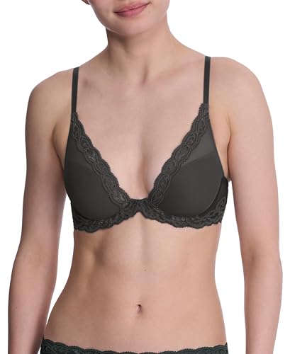 Image of Natori Women Feathers Lace Plunge T-Shirt Bra