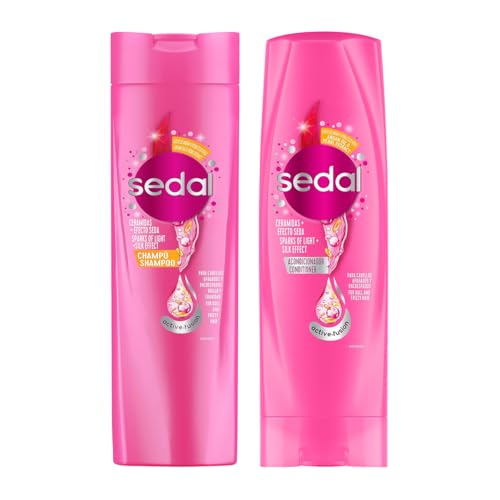 SEDAL Ceramidas - Shampoo 400ml y Tratamiento Acondicionador 350ml 2 pack