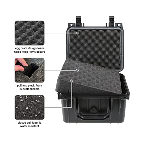 Maleta rígida impermeable Olympia 10.47" con espuma personalizable miniatura 5