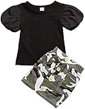 Toddler Baby Girls Leopard Long Sleeve T-Shirt Tops + Yellow Mini Pencil Skirts Outfit Fall Winter...