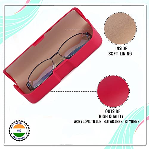 Image of VIVID Unisex Specs Magnetic Eyewear Dabbi Faux Leather Hard Case Cover