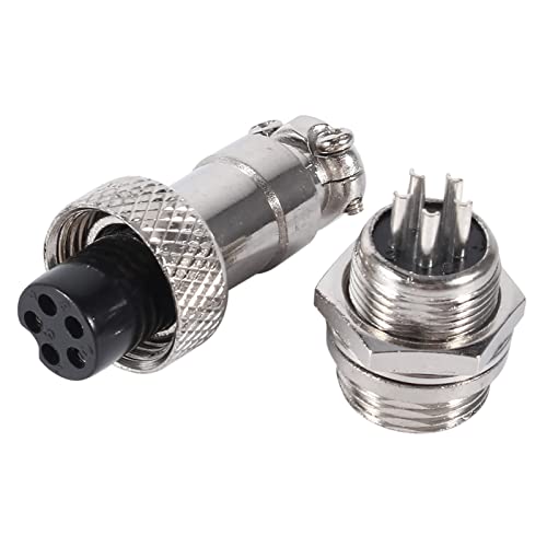 Conector de enchufe de aviación GX12 5Pin Kit 10 unidades miniatura 3