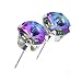 End of line clearance. 925 Sterling-silver Stud Earrings expertly made With Sparkling Starlight Crystal From SWAROVSKI for Women