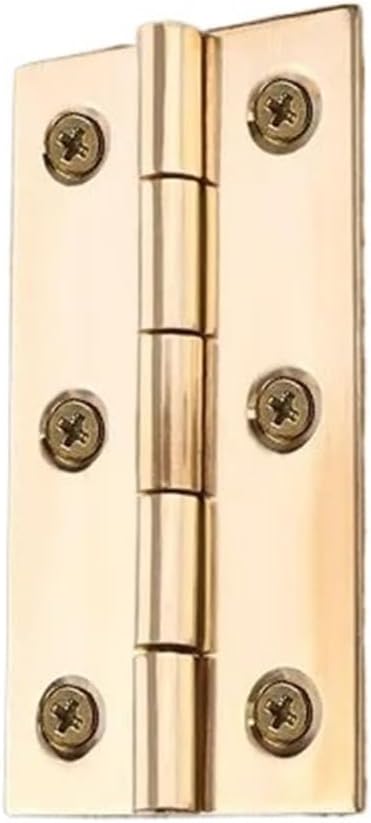 1 pcs Industrial Copper Cabinet Door Hinge Small for Gift Box with Copper Core Plate (2 inches [1 pay price]])