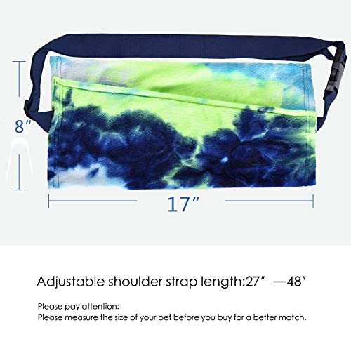 Small Animal Sling Carrier,Small Animal Bag for Bearded Dragons Lizards and Reptile with Adjustable Strap - Image 4