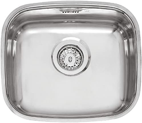 Single Bowl Chrome Stainless Steel Kitchen Sink - Reginox