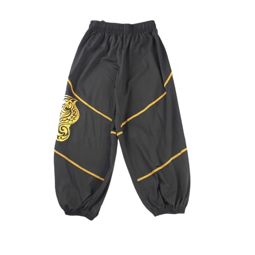 Pantalon wushu en microfibre respirante pour entraînement agile