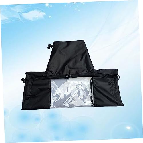 Funda de lluvia para cámara con ventana de PVC transparente impermeable 2