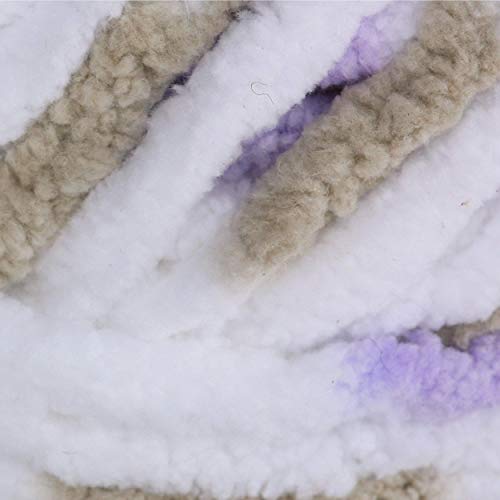 Image of Bernat Baby Blanket Yarn, 3.5 oz, Gauge 6 Super Bulky, Little Lilac Dove Print