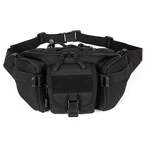 image for Huntvp Tactical Waist Pack Bag Military Fanny Packs WR Hip Belt Bag Po
