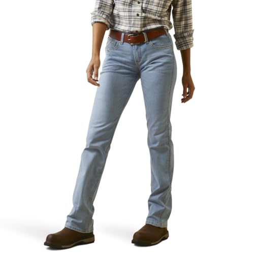ARIAT Women's Rebar Riveter Straight Jean - Coldwater, 26 Long