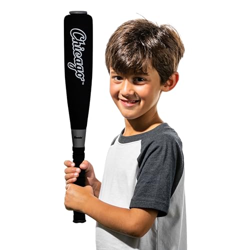 Image of MLB Chicago White Sox Team Jumbo Foam Bat and Ball Set, 21-inch, Black