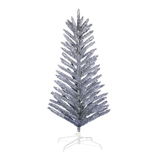 Vickerman 5' x 37" Vintage Aluminum Artificial Christmas Tree with