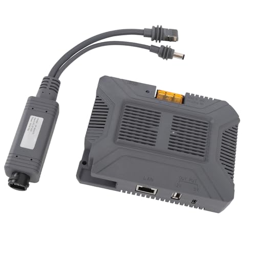 GigE Passive PoE Injector 150W 5 in 1 Gigabit PoE Injector DC9-36V 150W PoE Injector and DC37-52V 100W Splitter Kit for Mini Internet Satellite Antenna