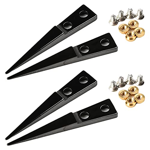 Utoolmart Straight Pointed Ceramic Tips Replaceable Heat Resistance Non-Conductive Heads for Ceramic...