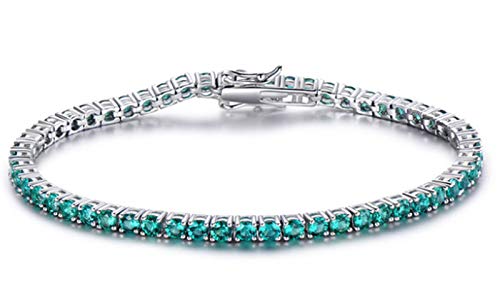 Bijoux en argent exquis S925 et bracelet diamants haute brillance