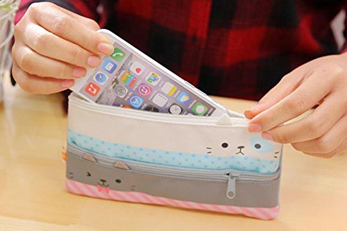 Bigboba - astuccio portapenne doppio, motivo