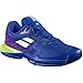 Babolat Junior Jet Mach 3 All Court Kids' Tennis Shoes, Dark Blue (US Kids Size 5.5)