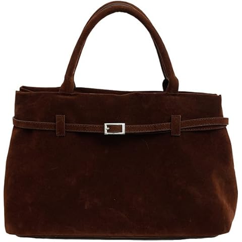 Molodo Faux Suede Tote Bag for Women Large Top Handle Bag Slouchy Shoulder Bag Tote Handbag Purses Work Commuting Cover
