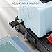 OFFNOVA Wire Binding Machine, Punch 12 Sheets, 34 - Square Punch Holes, Bind 120 Sheets Book Binder with Adjustable Side Margin, Easy to Punch for Letter Size / A4 / A5