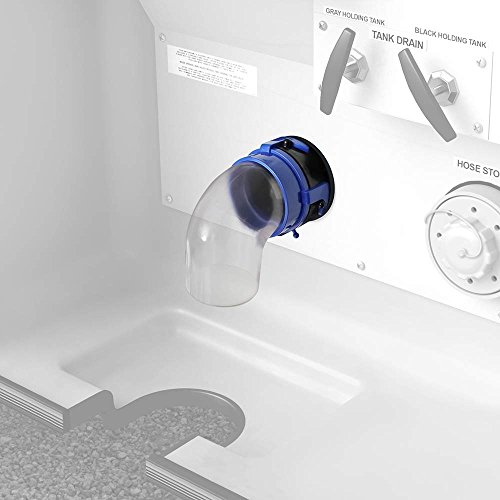 Image of Prest-O-Fit 1-0021 Blueline 90 Clear Hose Adapter