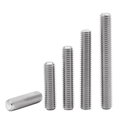 Tige filetée M10 inox 304 goujon de fixation pas 1,5 mm vissage écrou quincaillerie
