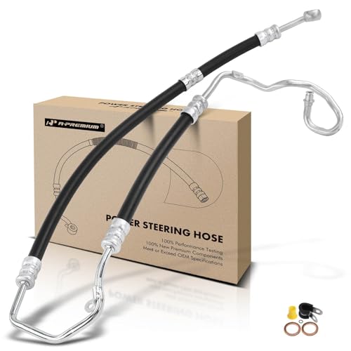 A-Premium Power Steering Pressure Hose Line Assembly Compatible with Mercedes-Benz E320 Base 2003 2004 2005, Pump To Gear/Rack Pinion