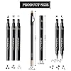 Eyeliner-Stamps7-Pcs-Eyebrow-Pencil-Liquid-Eyeliner-SetWaterproof-Liquid-Eyeliner-With-HeartFlowerMoonStarSmiley-FaceTriangle-Seal-StampLong-Lasting-Seal-Eyeliner-Pen-Eye-Decoration-Eye-Liner-Makeup-T Eyeliner Stamps,7 Pcs Eyebrow Pencil Liquid Eyeliner Set,Waterproof Face Stamps With Heart/Flower/Moon/Star/Smiley Face/Triangle Seal Stamp,Long Lasting Seal Eyeliner Pen ,Eye Decoration Eye Liner Makeup Tool Black No smudge (7PCS)