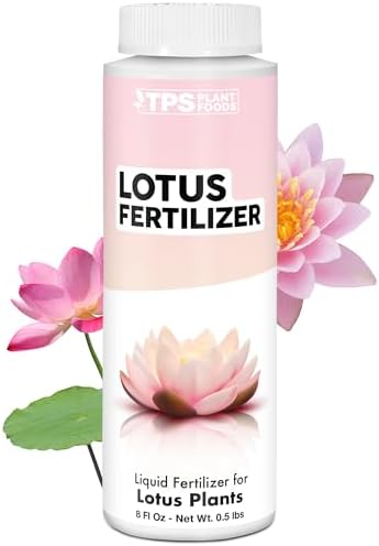 Lotus Fertilizer โ Fish Safe Liquid Plant Food for Healthy Growth, 8 oz
