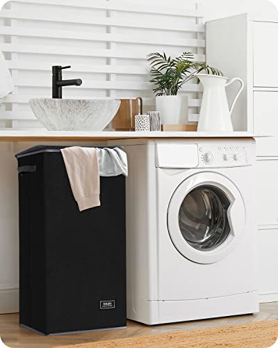 SOLEDI Laundry Baskets with Lid 100L Large Laundry Bin, Washing Baskets for Laundry with Removable Bag - Image 2