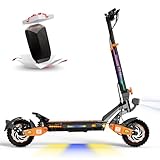 T2 Master Electric Scooter for Adults with High Power 2x1200W Dual Motors, Max 35 MPH...