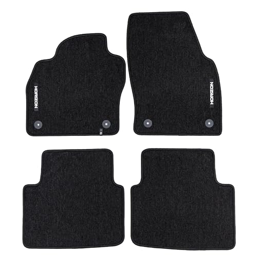 FROGUM Horizon Tapis Auto Velour Moquette pour Skoda Scala Depuis 2019| Inodores | avec Fixations | Pratiques et élégants