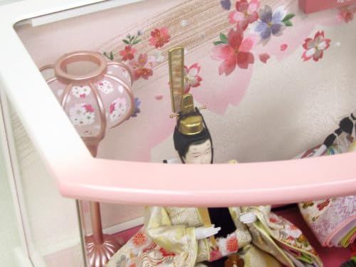 Amazon | ひな人形 アクリルケース飾り 親王飾り YN1269HC 間口47×奥行