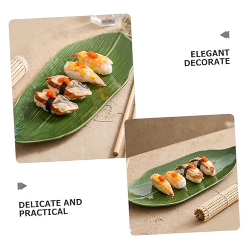 Plato de cerámica estilo japonés para sushi Lurrose miniatura 2