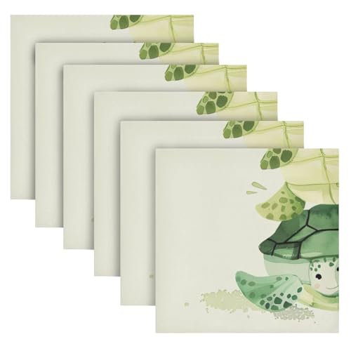 Servilletas de tela de satén Wajiw pack de 6 miniatura 6