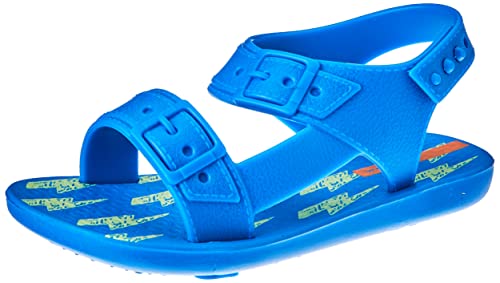 Chinelo Urban, Ipanema Baby, Bebê Unissex, Azul/Verde, 22