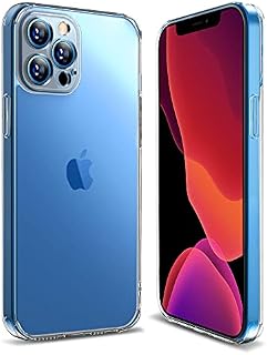ULuck Case Compatible with iphone 12 Pro Max, Crystal Clear Anti-Yellow Case,Ultra Slim Soft TPU Silicone Shockproof Bumper Cover - Pure Clear (6.7 inch)
