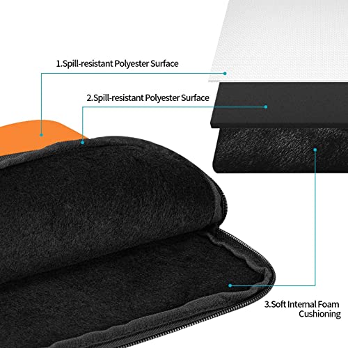 Funda para portátil de 17 pulgadas color negro miniatura 3